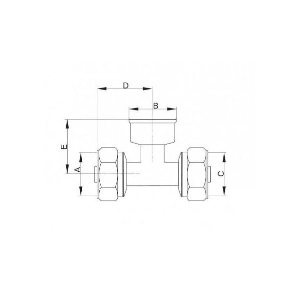 ΤΡΙΟΔΟΣ PEX.T.GZ16X3/4 16X3/4 GZ PEX ΣΠΕΙΡΩΜΑΤΟΣ // PX-R.T.16X3/4 GZ