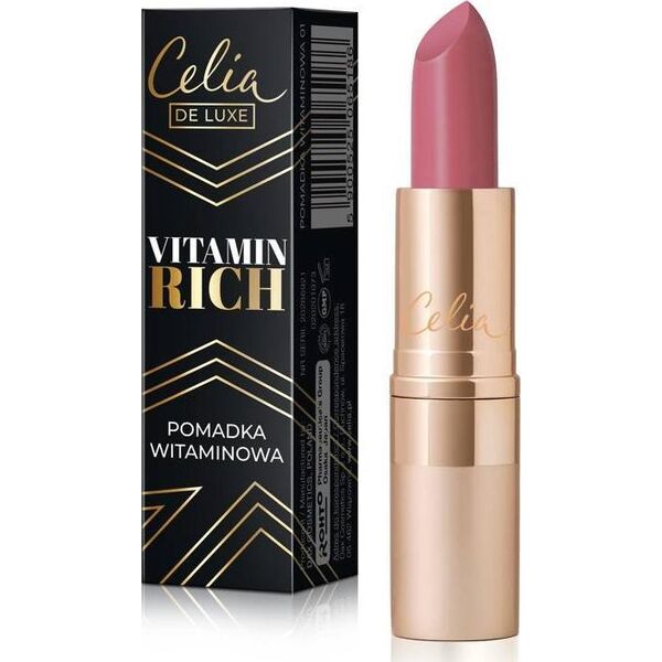 Celia Celia De Luxe Pomadka do ust nawilżająca Vitamin Rich nr 03  3.5g