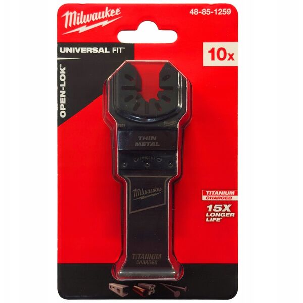 MILWAUKEE MT ΛΕΠΙΔΑ ΚΟΠΗΣ ΜΕΤΑΛΛΟΥ TCT 28mm /10τεμ.