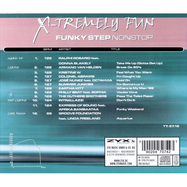 X-Tremely Fun - Funky Step CD