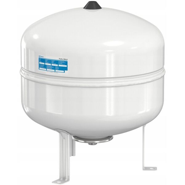 Δοχείο διαστολής Flofix για ζεστό νερό χρήσης 50L/4 [10 bar], σύνδεση 3/4, χρώμα λευκό