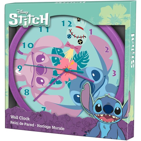 *****Stitch ρολόι τοίχου LAS3098 92087