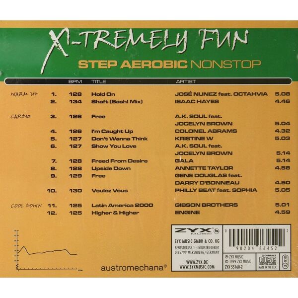 X-Tremely Fun - Αεροβική Χωρίς Διακοπή CD