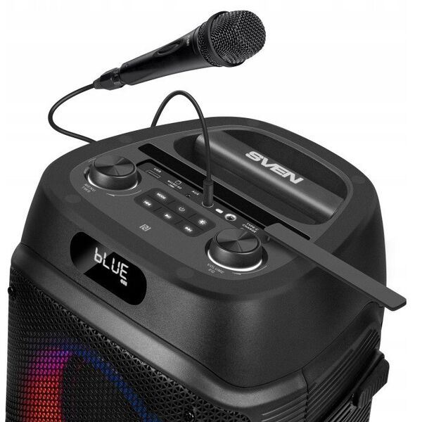 SVEN PS-850 (100W TWS Bluetooth FM USB microSD LED-display 8000mAh)