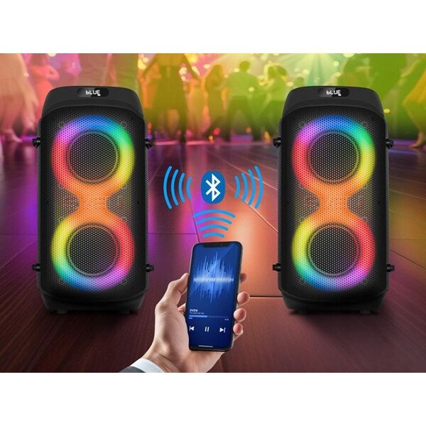 SVEN PS-850 (100W TWS Bluetooth FM USB microSD LED-display 8000mAh)