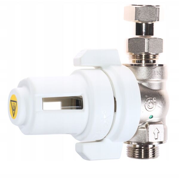 Διαχωριστής Caleffi XS® - συσκευή φιλτραρίσματος με μαγνήτη για εγκατάσταση κάτω από τον λέβητα G 3/4 A (ISO 228-1) σύνδεση ευθεία GZ