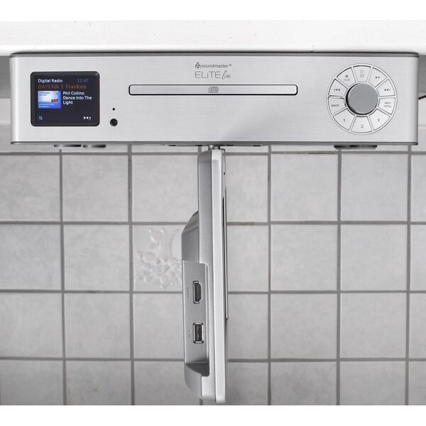 ΠΟΛΥΜΕΣΙΚΟ ΚΕΝΤΡΟ ΚΟΥΖΙΝΑΣ ΜΕ TV 10,1" DVB-T2/C SOUNDMASTER KTD1020SI BT USB