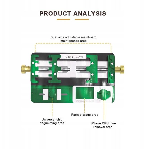 Σκελετός σέρβις για PCB BAKU BA-677