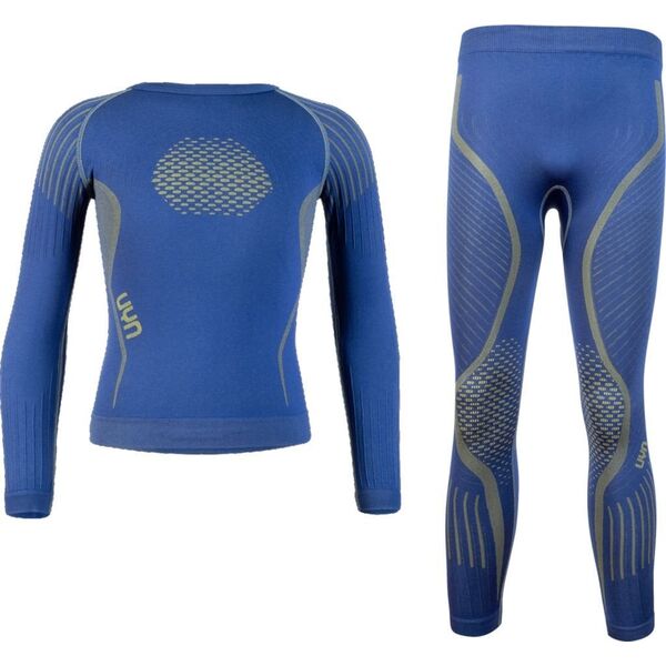 Παιδικά θερμοενεργά εσώρουχα UYN Visyon Junior UW Set - royal sunny