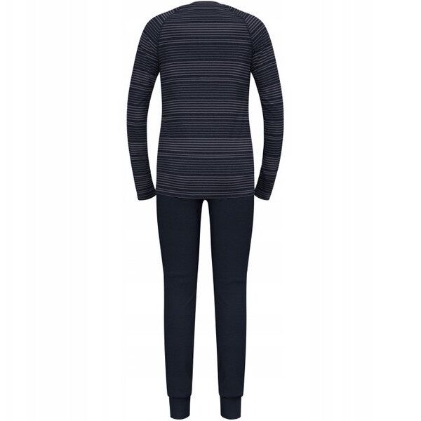 Παιδικά θερμοενεργά εσώρουχα Odlo Active Warm Eco Set Long – dark sapphire/gray ridge
