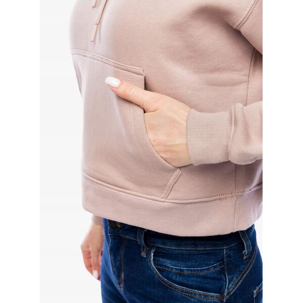 Γυναικεία μπλούζα με κουκούλα Black Diamond Crop Pullover Hoody - pale mauve