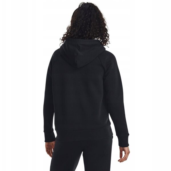 Γυναικεία μπλούζα Under Armour Rival Fleece Big Logo Hoody - μαύρο/λευκό