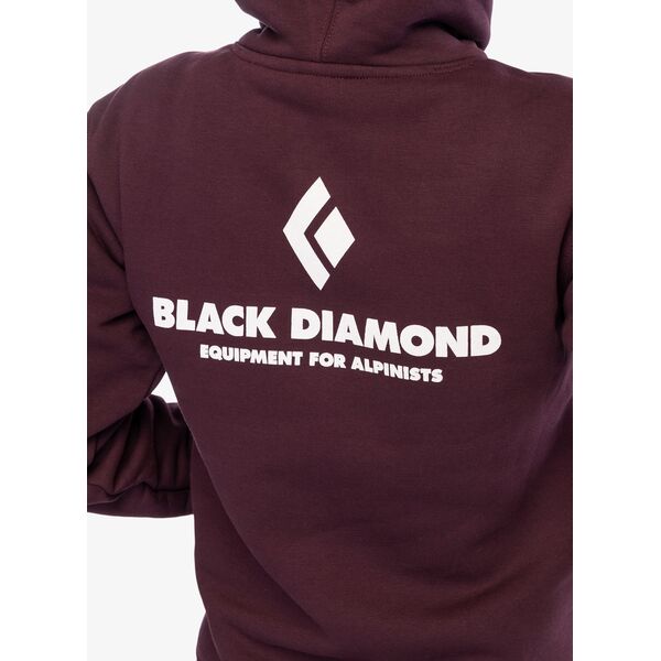 Γυναικεία μπλούζα με κουκούλα Black Diamond Equipment For Alpinists PO Hoody - μπορντό