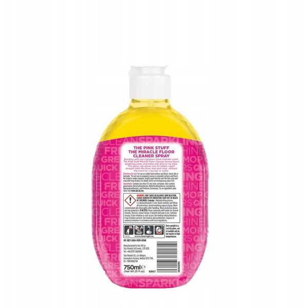 ΚΑΘΑΡΙΣΤΙΚΟ ΔΑΠΕΔΟΥ THEPINKSTUFF DTF 750ML