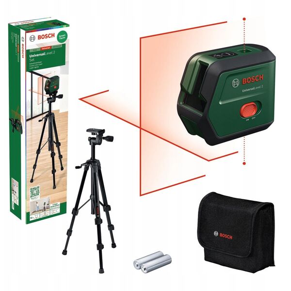 Bosch UniversalLevel 2 σταυρωτό λέιζερ