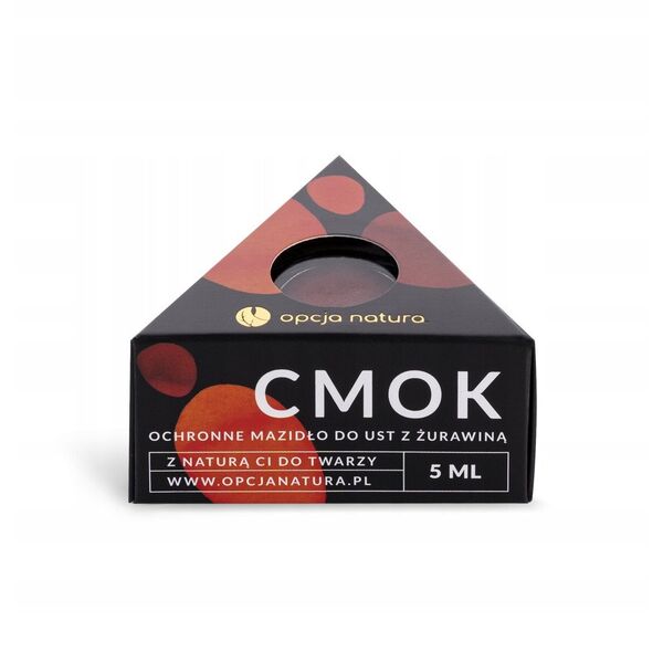 OPCJA NATURA_CMOK προστατευτική αλοιφή για τα χείλη με κράνμπερι 5ml