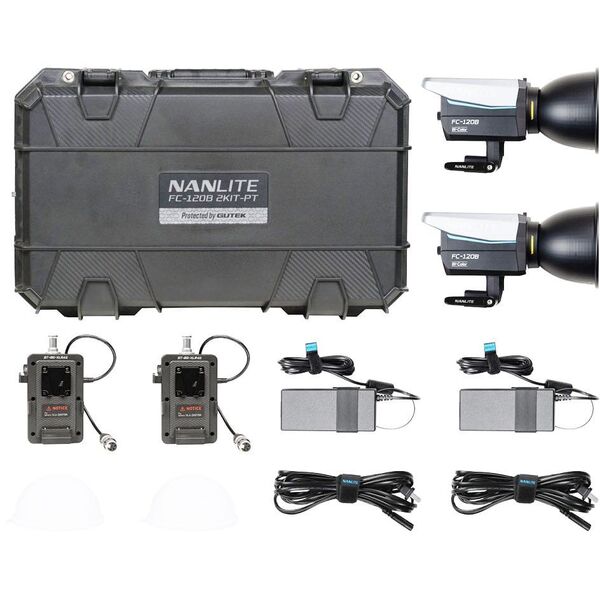 Σετ φωτισμού Nanlite FC-120B 2KIT-PT Bi color
