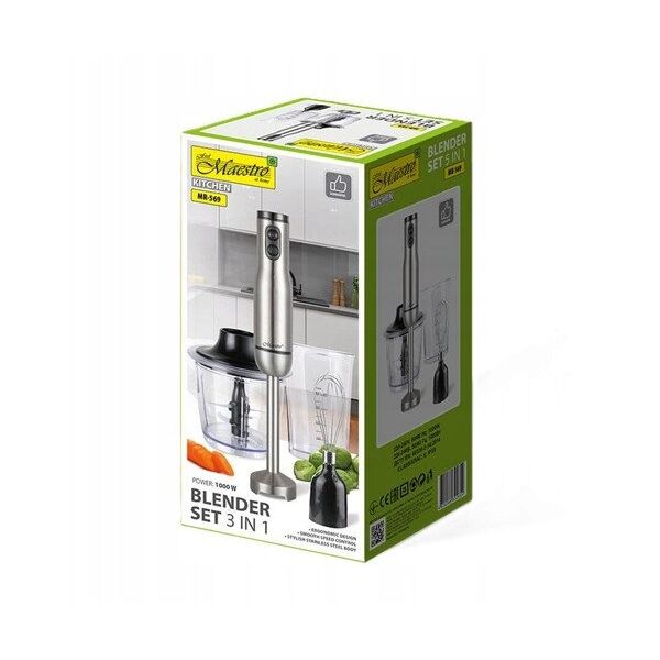 Πολυλειτουργικό μπλέντερ 1000W MR-569 NEW MAESTRO