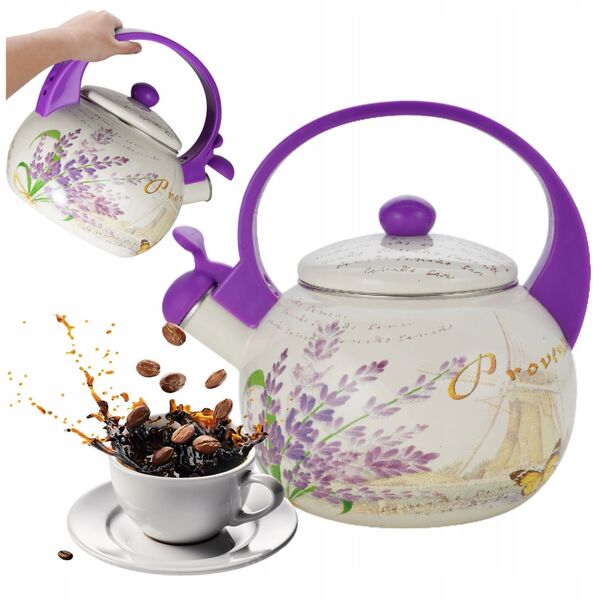 Βραστήρας σμάλτου Masterpan MP-2508 2,2L λεβάντα