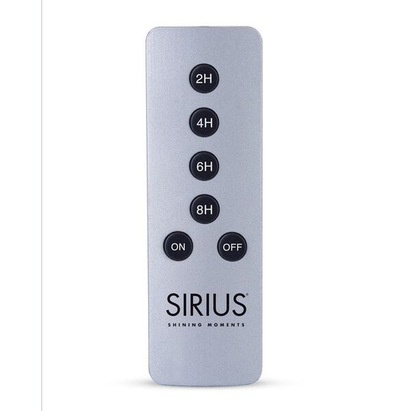 Sirius Home 10000, Φωτισμός, Κουμπιά πίεσης, Επαναφορτιζόμενο, Ασημί