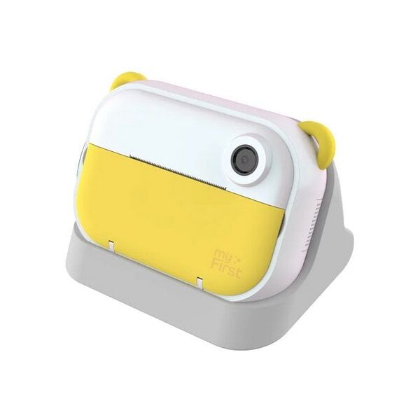myFirst Camera Insta Wi - άμεση φωτογραφική μηχανή για παιδιά με εκτυπωτή και δυνατότητα εκτύπωσης ετικετών, οθόνη 2.4" IPS, με διπλό φακό 12 MP (yellow)