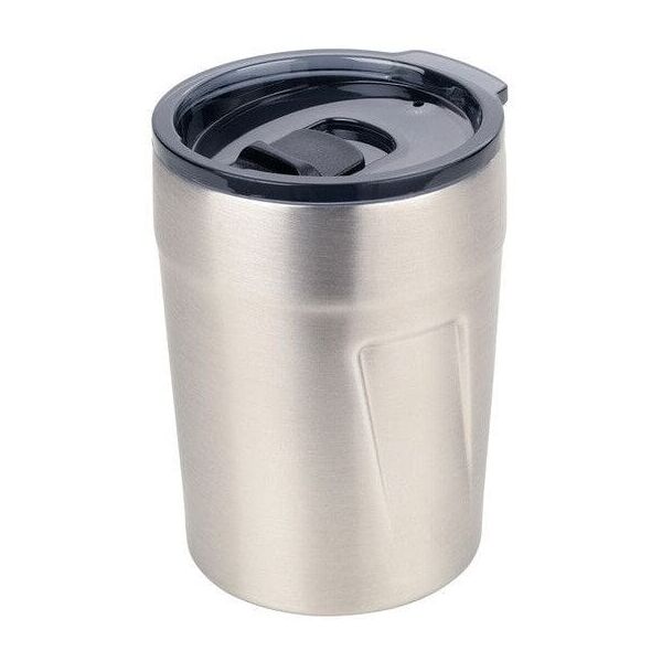 Θερμός TROIKA ESPRESSO DOPPIO ασημί