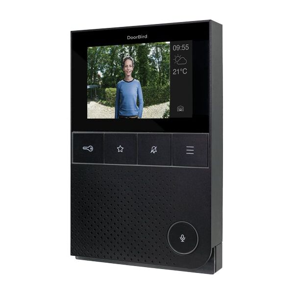 DoorBird D11 BusinesSet Ανοξείδωτο Ατσάλι V2A Επιτοίχια εγκατάσταση συμπεριλαμβανομένου του εσωτερικού σταθμού.
