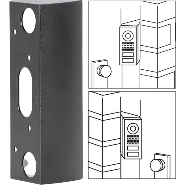 DoorBird D11 BusinesSet Ανοξείδωτο Ατσάλι V2A Επιτοίχια εγκατάσταση συμπεριλαμβανομένου του εσωτερικού σταθμού.