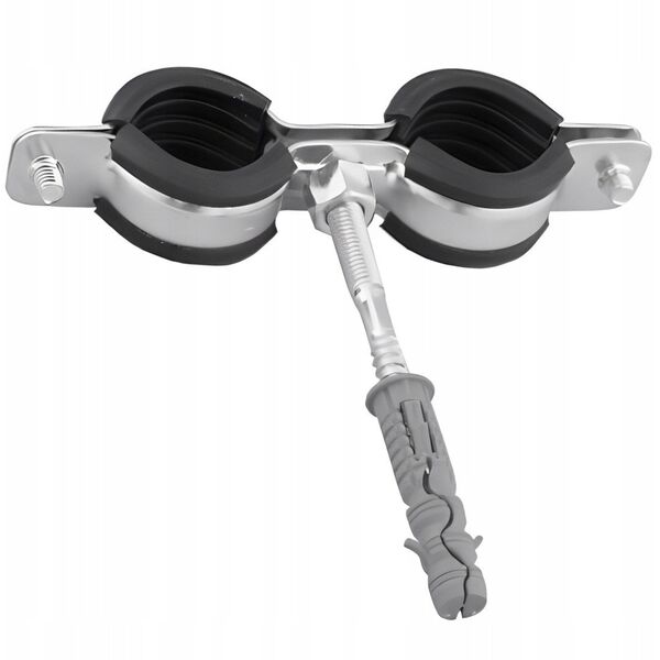 Διπλός σφιγκτήρας UDG με επένδυση 1 (31-34mm) KPL M8 γαλβανισμένο