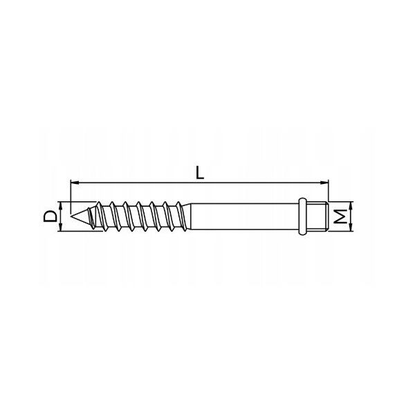 Διπλός σφιγκτήρας UDG με επένδυση 1 (31-34mm) KPL M8 γαλβανισμένο