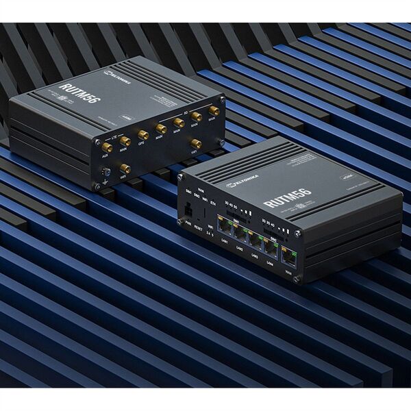 Teltonika Διπλό Modem Router | RUTM56 | 802.11ac | 10/100/1000 Mbit/s | Θύρες Ethernet LAN (RJ-45) 4 | Υποστήριξη Mesh Ναι | MU-MiMO Ναι | Χωρίς κινητή ευρυζωνικότητα