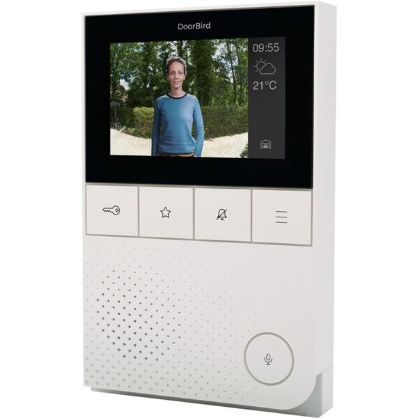 Σετ για το σπίτι DoorBird D11 Ανοξείδωτο ατσάλι V2A επιτοίχια εγκατάσταση συμπεριλαμβανομένου του εσωτερικού σταθμού