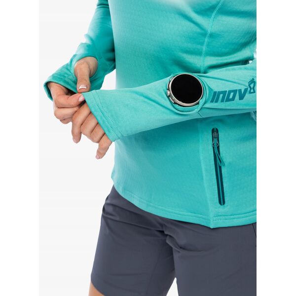 Γυναικεία μπλούζα φλις Inov-8 VentureLite Mid HZ - teal