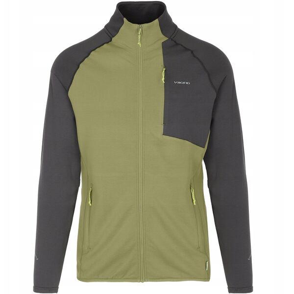 Φούτερ χωρίς κουκούλα Viking Birger - olive/grey