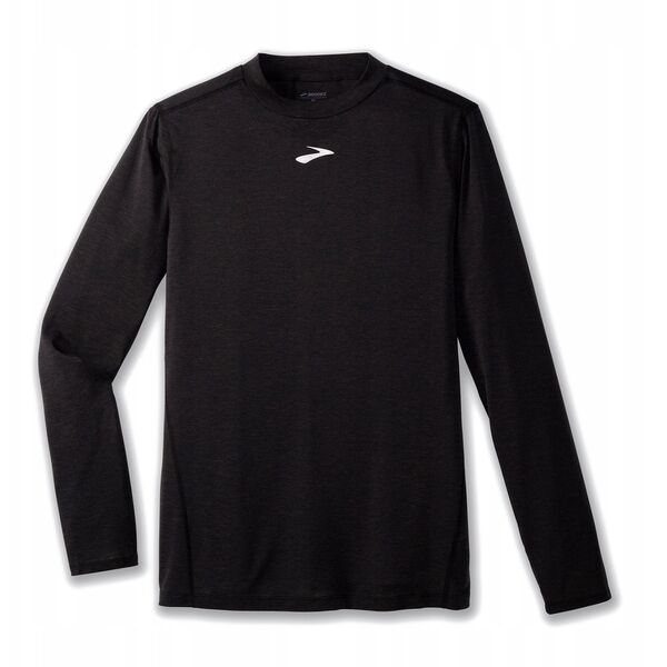 Μπλούζα τρεξίματος Brooks High Point Long Sleeve - μαύρο