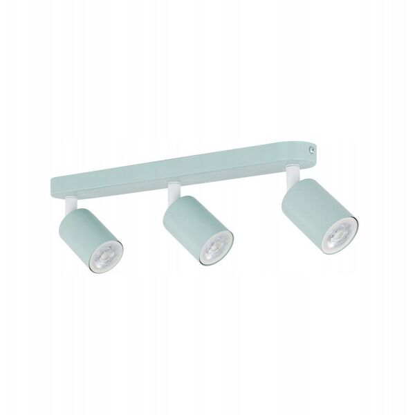 TK Lighting Livia 10236 φωτιστικό οροφής ράγα 3x10W GU10 μέντα