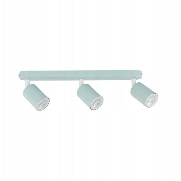 TK Lighting Livia 10236 φωτιστικό οροφής ράγα 3x10W GU10 μέντα