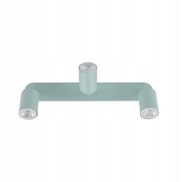 TK Lighting Livia 10236 φωτιστικό οροφής ράγα 3x10W GU10 μέντα