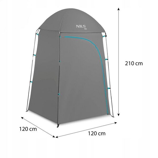 NC3025 ΤΟΥΡΙΣΤΙΚΟ ΑΠΟΔΥΤΗΡΙΟ XL ΓΚΡΙ NILS CAMP