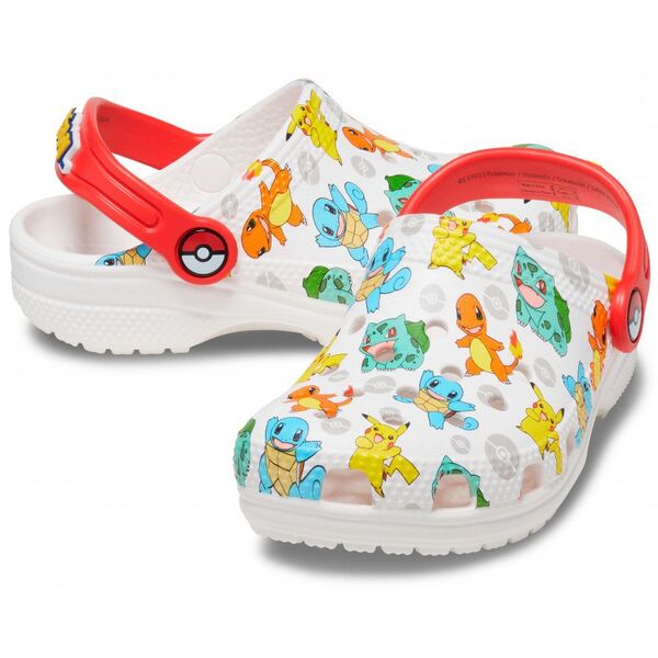Crocs Pokemon Classic Kids Clog 207739-94S λευκό 28/29