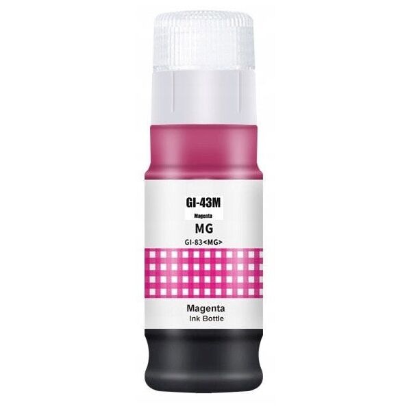 PRISM Canon Μελάνι GI-43M Magenta 8k 100% νέο μπουκάλι μελάνης 70ml