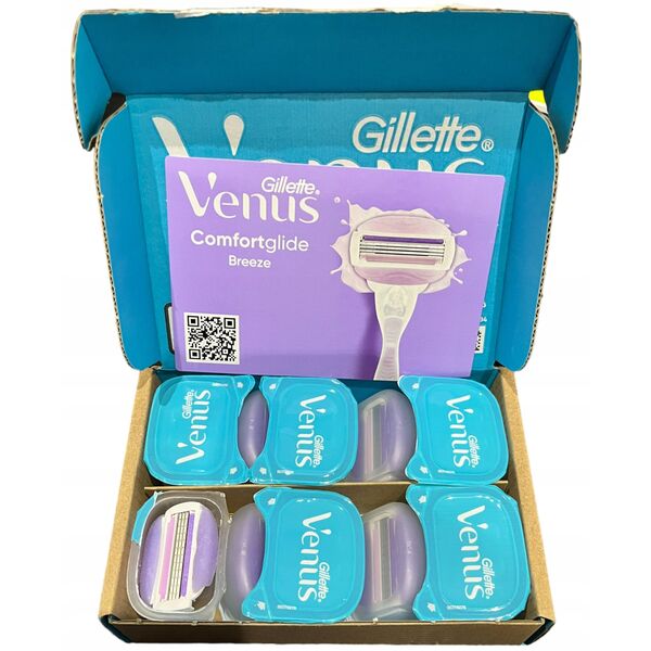 Κεφαλές ξυρίσματος Gillette Venus Comfortglide Breeze για γυναίκες, 10 τεμ.