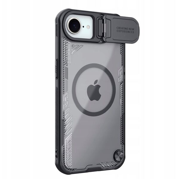 Θήκη Nillkin Iceblade Prop Magnetic με κάλυμμα φακού και βάση για iPhone 16e - μαύρο