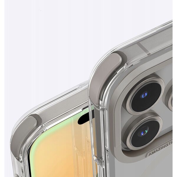 Θήκη σιλικόνης AMAZINGTHING Omni Mag Case για iPhone 16 Pro Max - γκρι