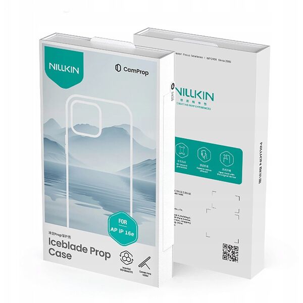 Θήκη Nillkin Iceblade Prop με βάση στήριξης για iPhone 16e - πράσινο