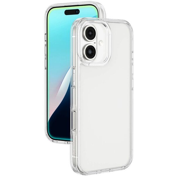 Θήκη σιλικόνης AMAZINGTHING Minimal Case για iPhone 16 - διαφανής