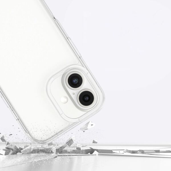 Θήκη σιλικόνης AMAZINGTHING Minimal Case για iPhone 16 - διαφανής