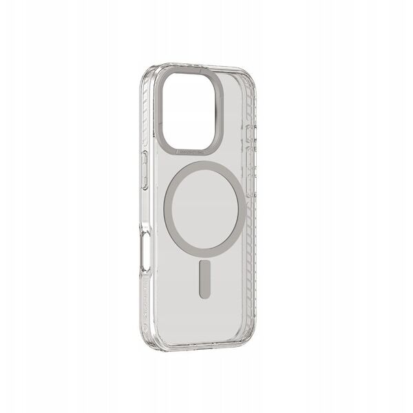 Θήκη σιλικόνης AMAZINGTHING Titan Pro Mag Case με μαγνητικό δακτύλιο για iPhone 16 Pro - γκρι