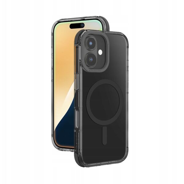 Θήκη σιλικόνης AMAZINGTHING Omni Mag Case για iPhone 16 Plus - μαύρο