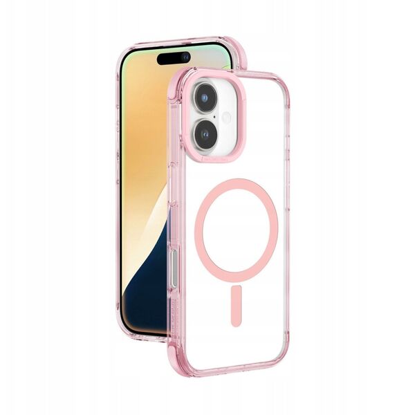 Θήκη σιλικόνης AMAZINGTHING Omni Mag Case για iPhone 16 - σκούρο ροζ